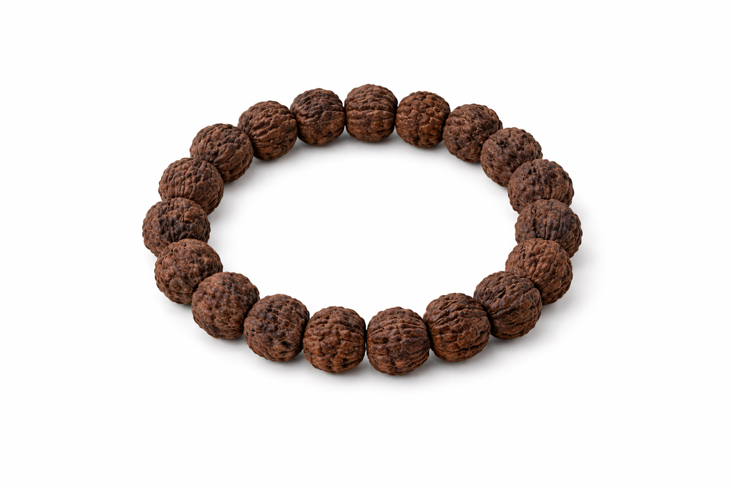 Natural 7 Mukhi Rudraksha Bracelet – Spiritual Energy & Financial Growth
