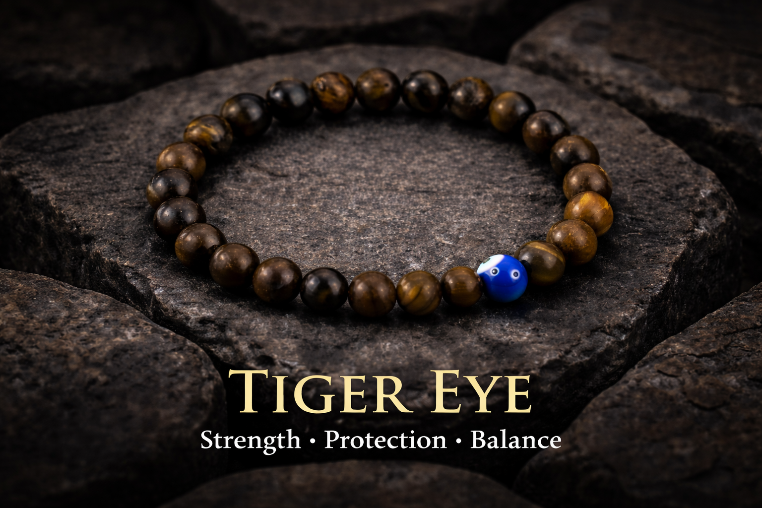 Natural Tiger Eye Bracelet