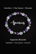 Aquarius Balance & Protection Bracelet
