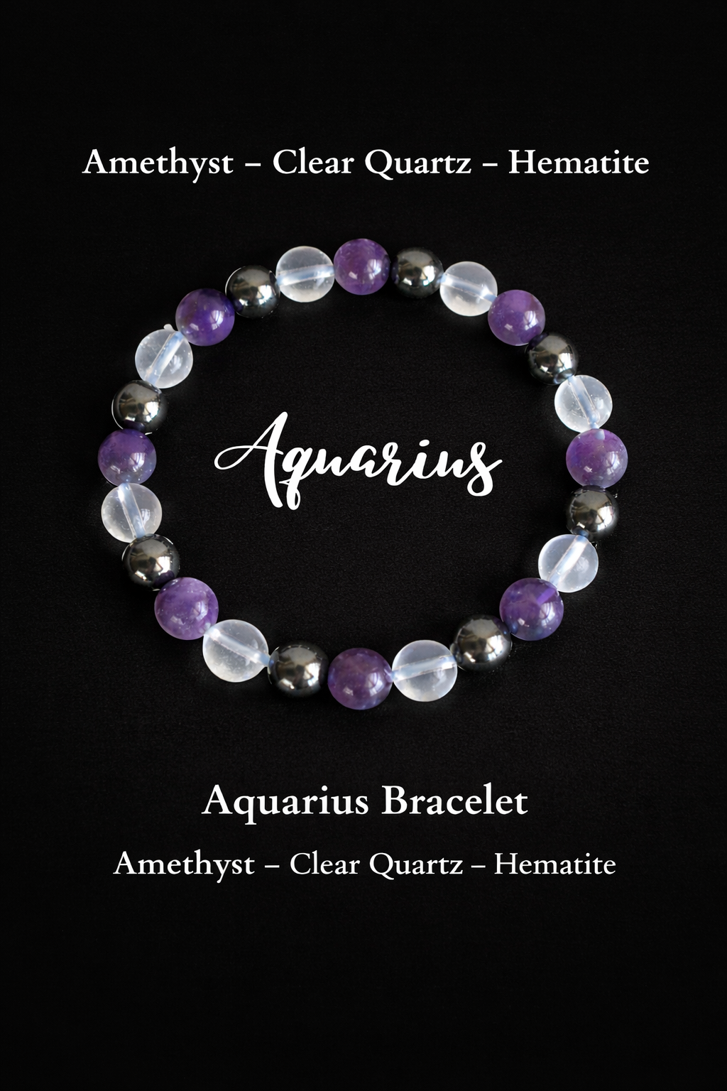 Aquarius Balance & Protection Bracelet