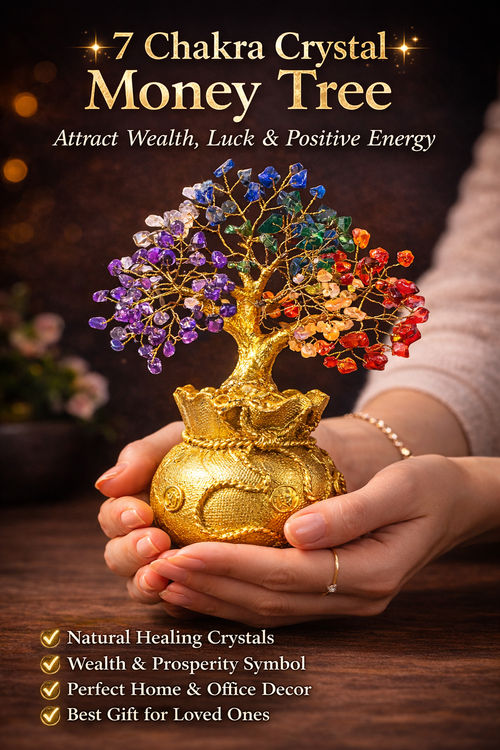 7 Chakra Crystal Money Tree