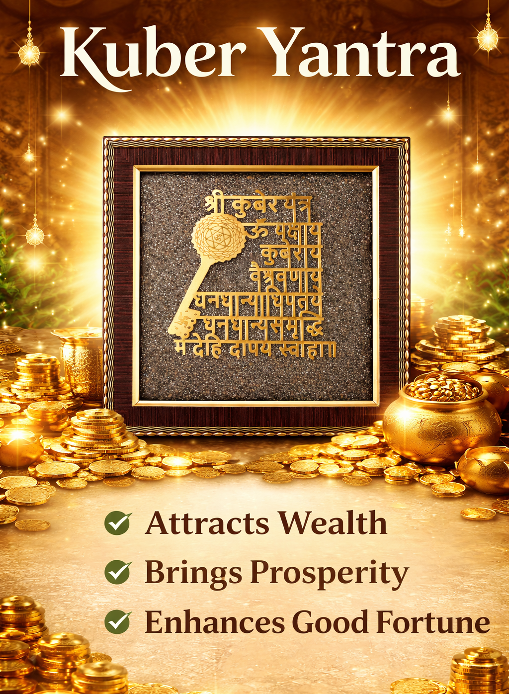 Shree Kuber Yantra – Attracts Wealth, Prosperity & Financial Growth