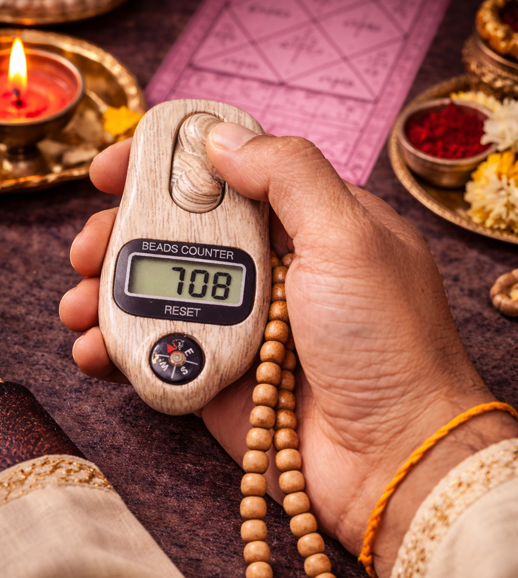 Digital Jap Mala Counter for Jyotish