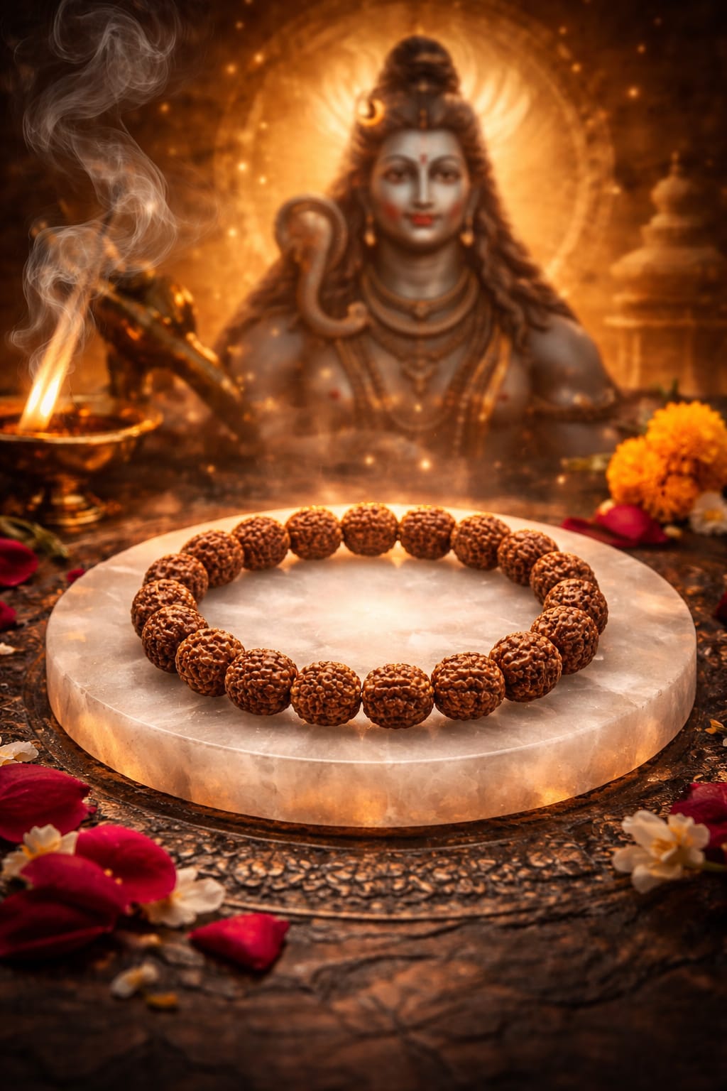 Five Mukhi Rudraksha Bracelet