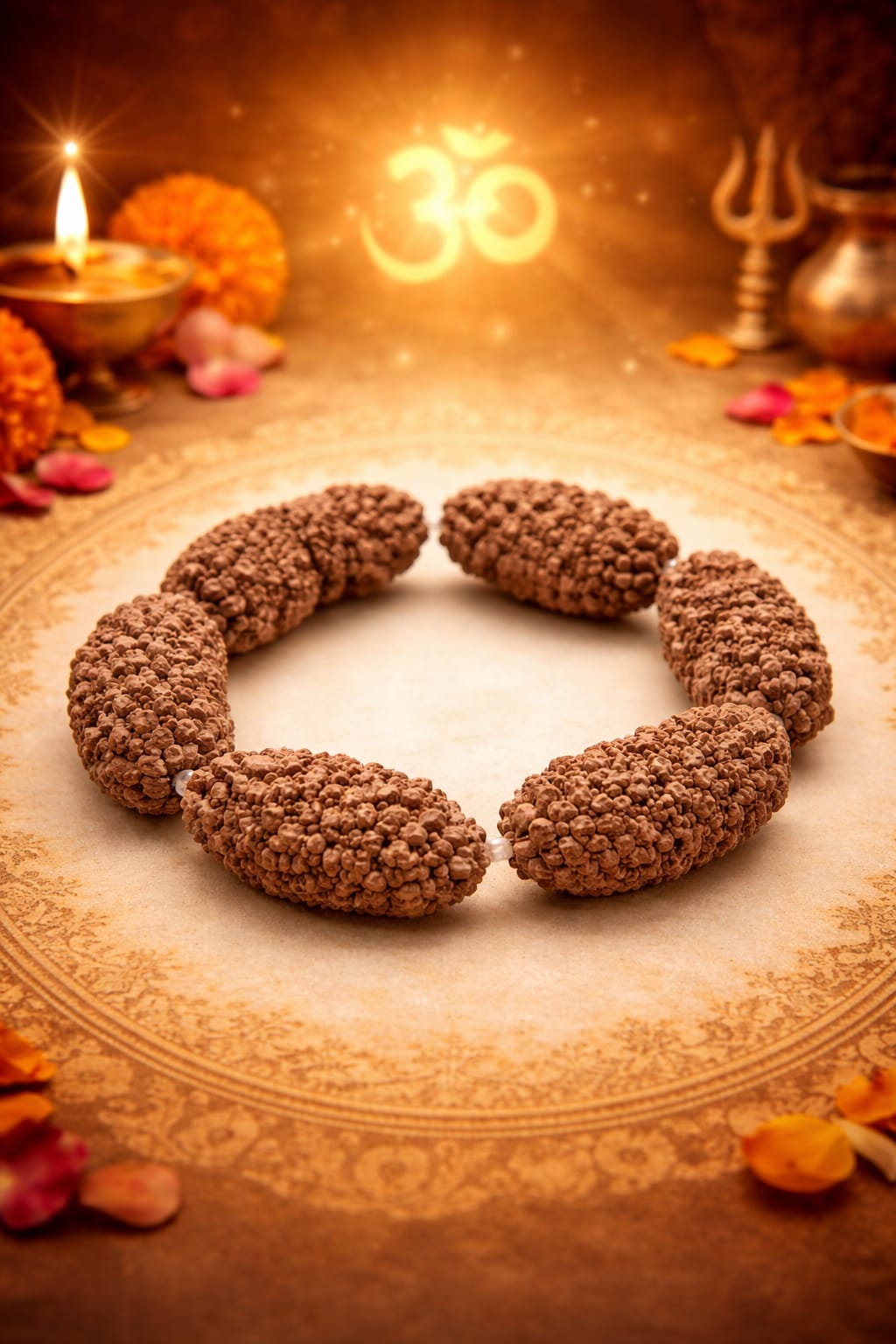 TWO MUKHI NATURAL RUDRAKSHA BRACELET