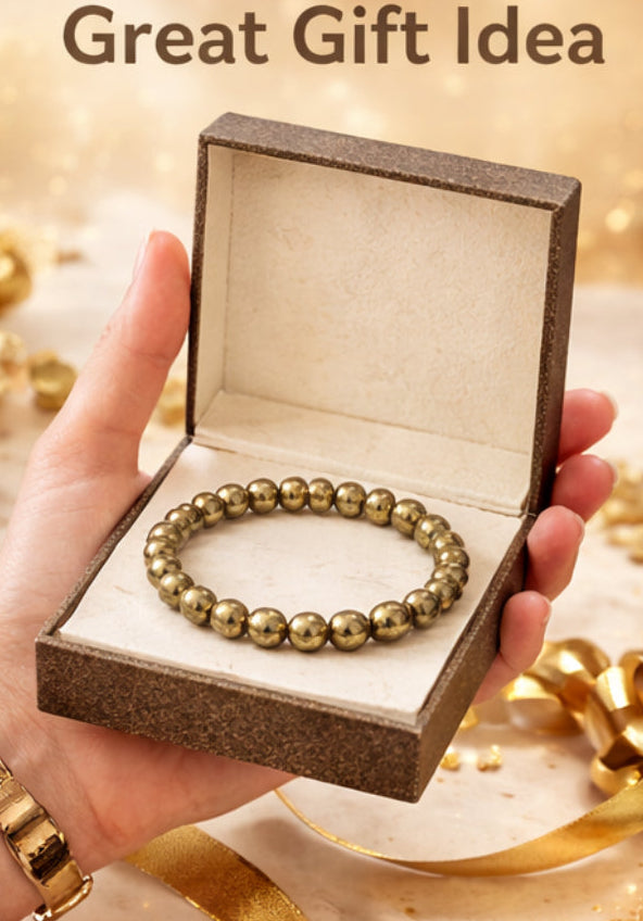 Golden Pyrite Bracelet: Fame & Fortune