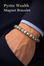 Pyrite Wealth Magnet Bracelet