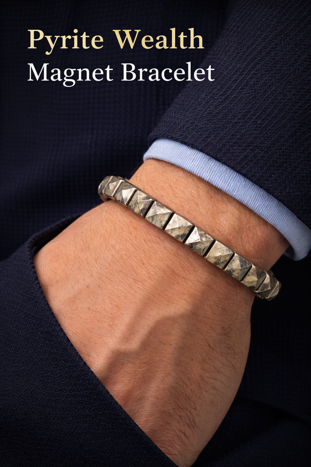 Pyrite Wealth Magnet Bracelet