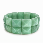 Emerald Energy Pyramid Bracelet