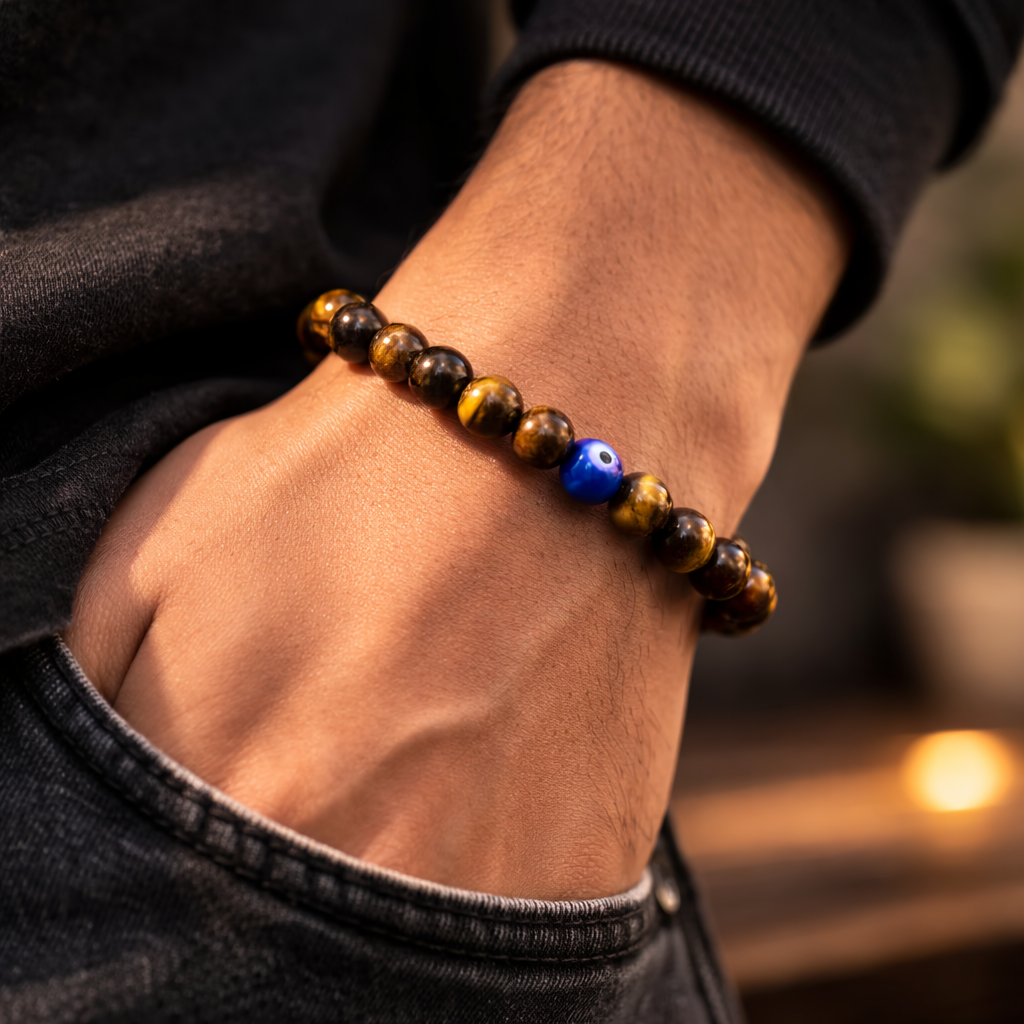 Natural Tiger Eye Bracelet