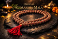 Authentic Rudraksha Mala Necklace – 108 Beads Spiritual Jewelry for Men & Women
