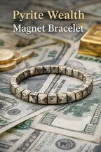 Pyrite Wealth Magnet Bracelet