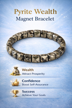 Pyrite Wealth Magnet Bracelet