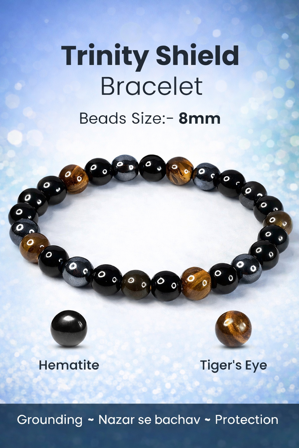 Trinity Shield Bracelet