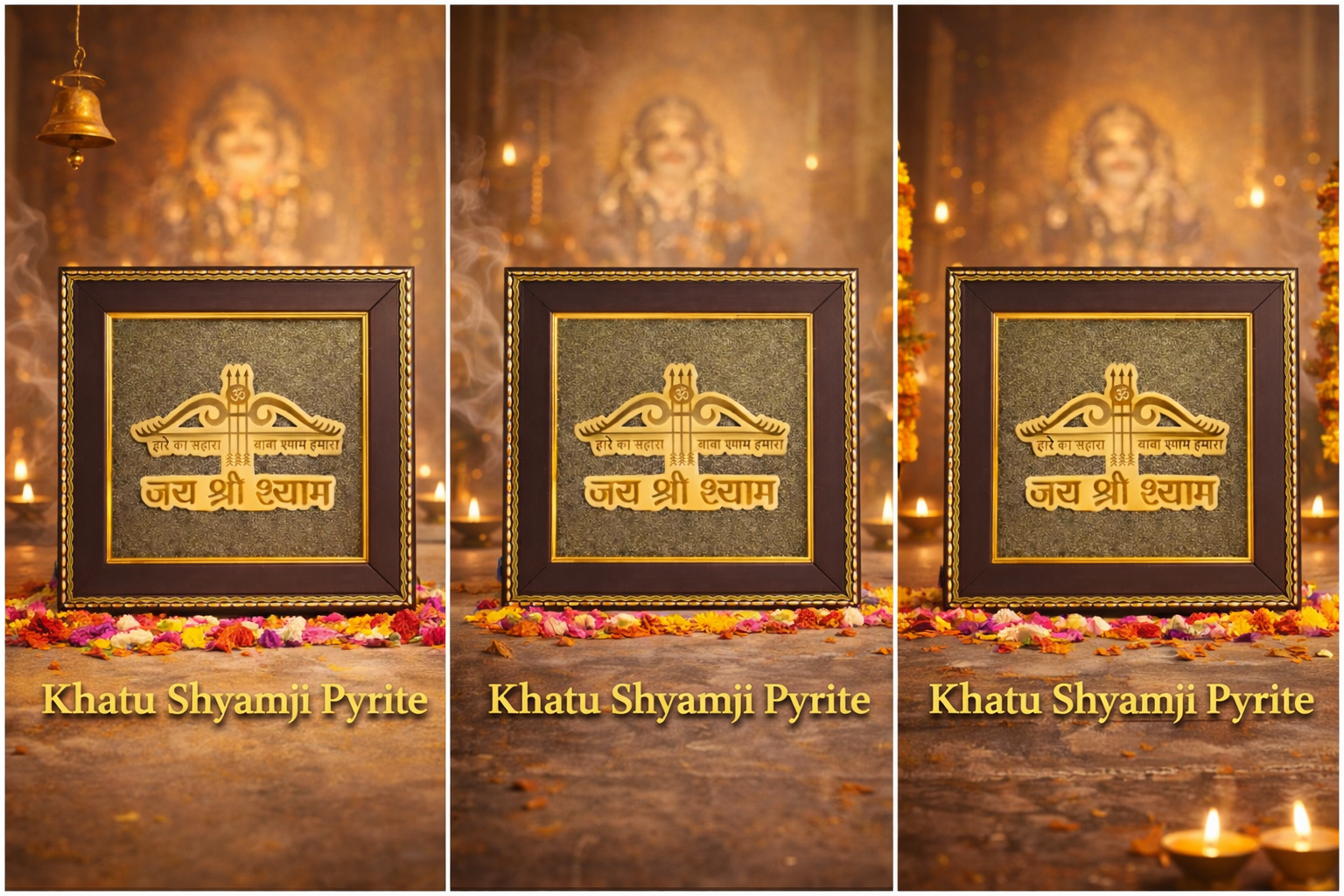 Khatu Shyam Blessed Pyrite – Stone of Prosperity, Protection & Good Fortune