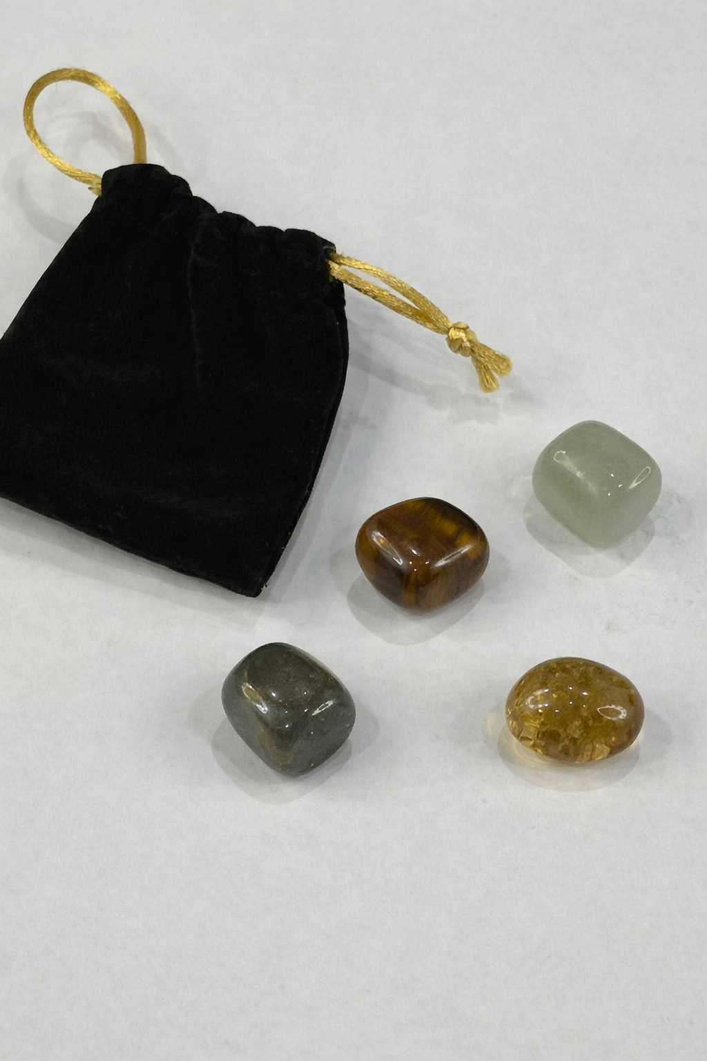 Four Powerful Healing Crystal Combo – Protection, Luck & Abundance