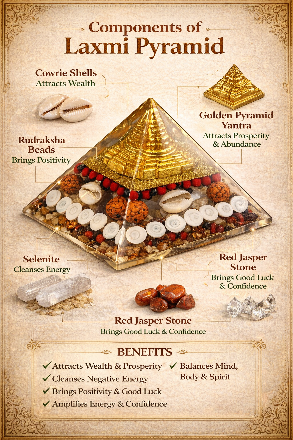 Maa Lakshmi Energy Pyramid