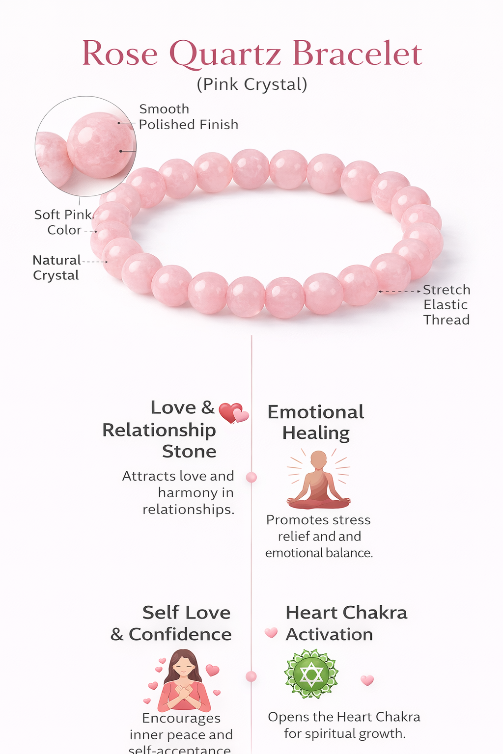 Rose Quartz Bracelet