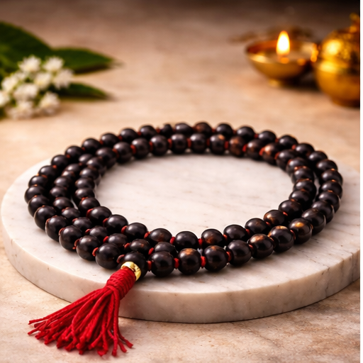 Natural Red Sandalwood Mala