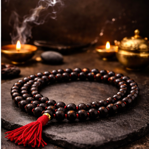 Natural Red Sandalwood Mala
